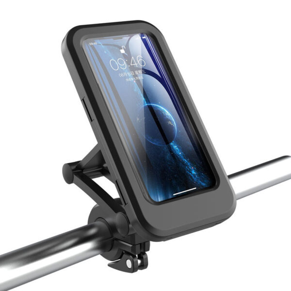 Bicycle Mobile Phone Holder Waterproof Motorcycle Mobile Phone Navigation Support - Image 5
