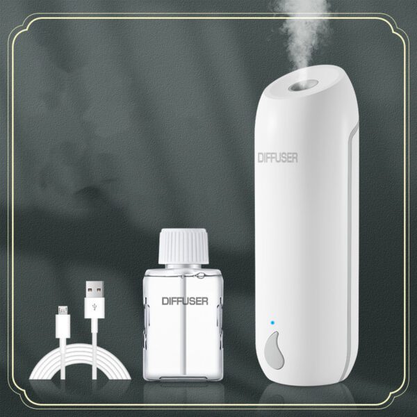 50ml Aromatherapy Machine Timed Automatic Spraying Fragrance Household Perfume Machine Toilet Deodorizing Air Purifying Diffuser - Image 5