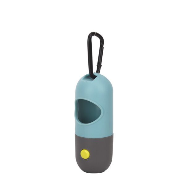 LED Pet Waste Bag Dispenser With Light Capsule Dog Toilet Picker Pets Supplies Portable Garbage Bags Organizer - Image 6