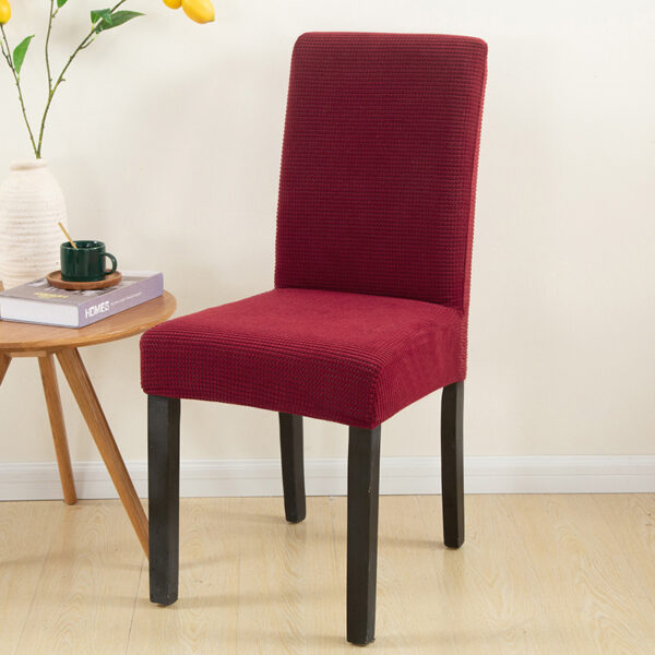 Dining Chair Office Elastic Dustproof Chair Cover - Image 4