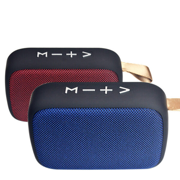 Wireless Bluetooth Speaker Square U Disk Portable Bluetooth Small Speaker - Image 4