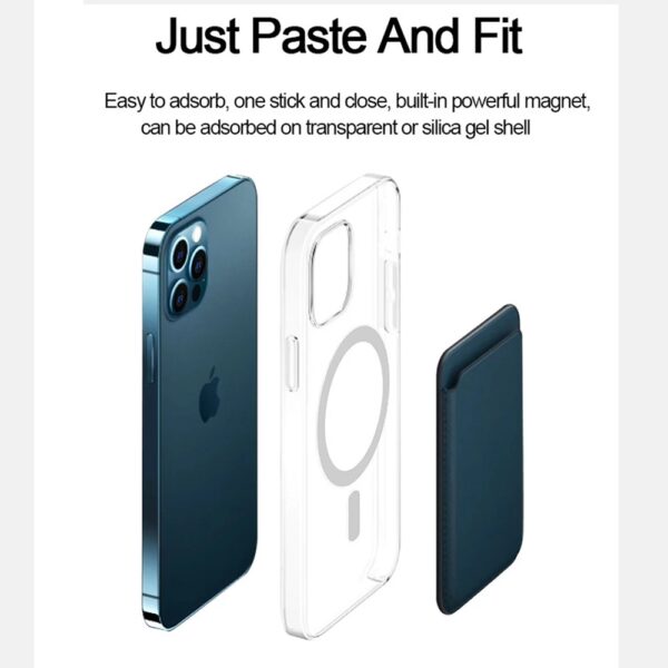 12 Magnetic Phone Case Anti-drop Transparent Protective Cover - Image 4