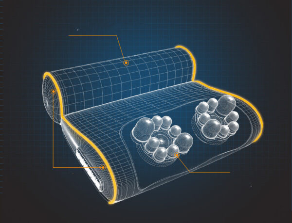 Cervical Spine Massager Home Sleep Cervical Spine Massage Pillow - Image 3