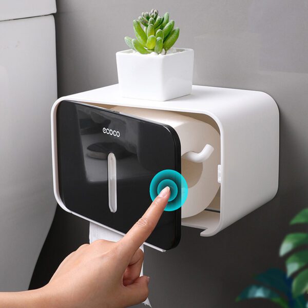 Toilet Toilet Tissue Box Toilet Paper Storage Box - Image 5