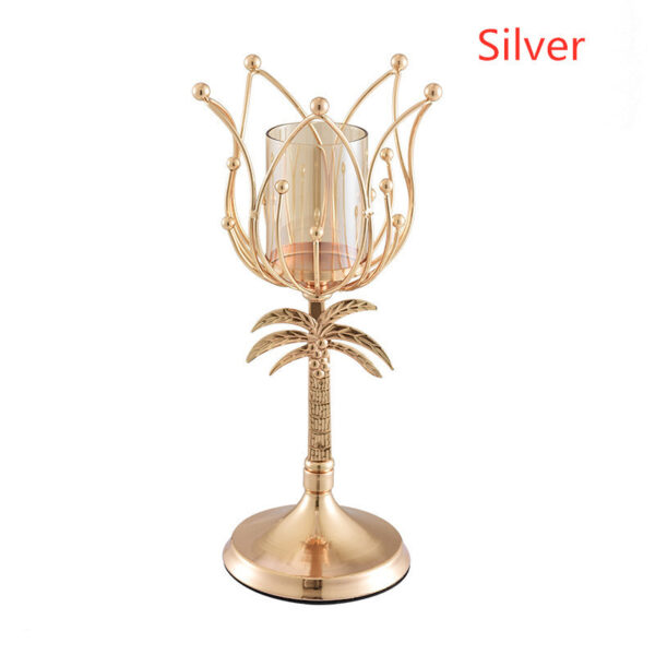 Candle Holder Dining Table Candle Light Dinner Candle Holder Decoration - Image 6