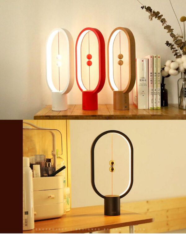 Balanced Magnetic Bedside Night Light For Bedroom - Image 2