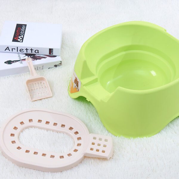 Durable and Easy-to-Clean PP Plastic Litter Pan (10 Pcs) - Image 2