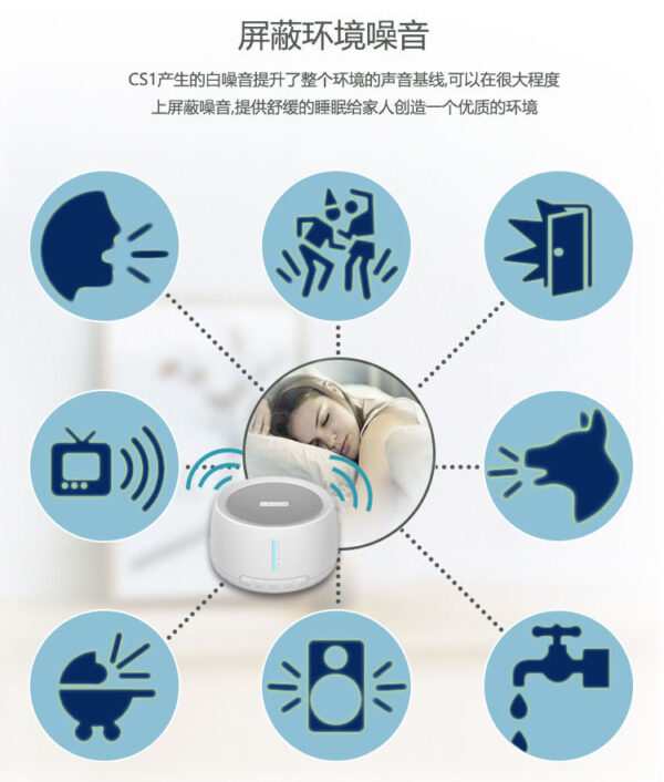 Sleep Therapy Sound Machine Sleeping Helper Insomnia Physiotherapy Instrument - Image 3