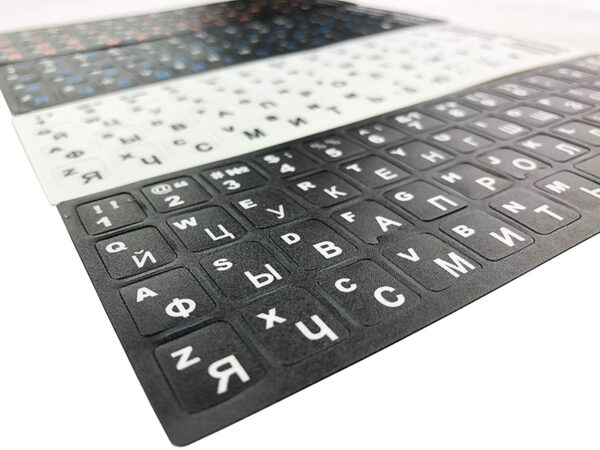 Notebook Keyboard Stickers Russian Keyboard Stickers - Image 2