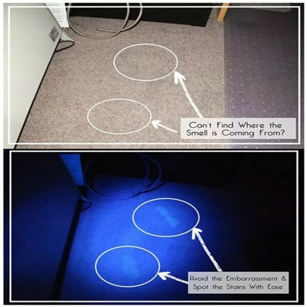 Multifunctional Counterfeit Detector UV LED Flashlight - Image 2