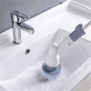 Wireless Adjustable Cleaning Brush for Easy Dirt Removal