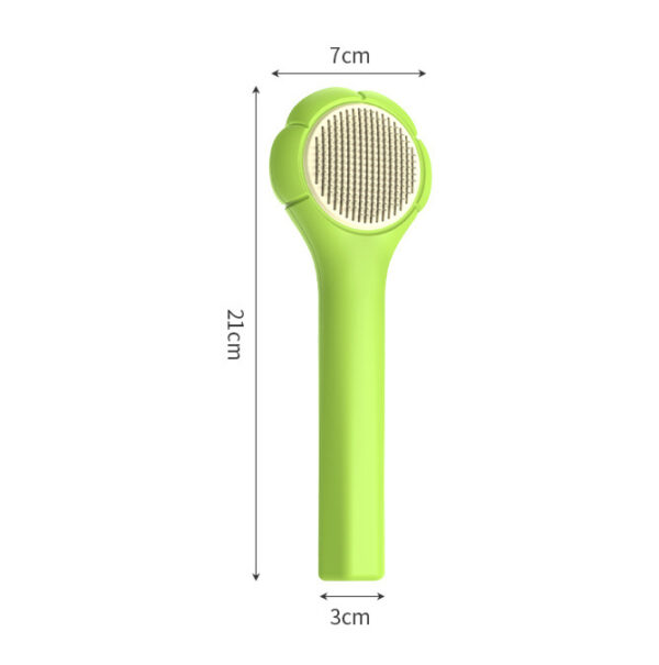 Floating Comb For Cats, Needle Comb, Dog And Cat Hair Brush, Hair Cleaner For Stroking Cats, Special Comb For Short Pet Hair - Image 2