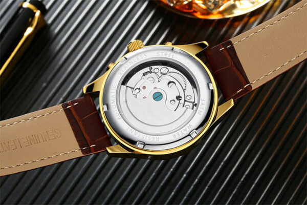 Automatic Hollow Tourbillon Mechanical Watch Men - Image 7