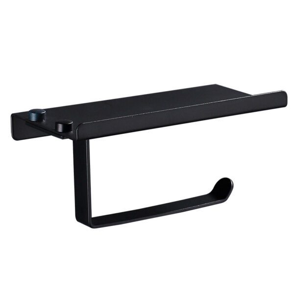 304 stainless steel phone towel rack toilet paper holder bathroom accessories creative tissue box thickening - Image 4