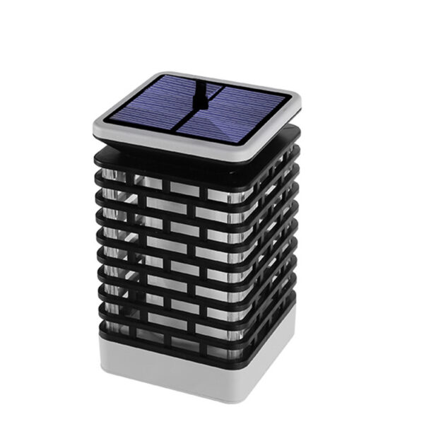 Cross-border LED Solar Sensor Light Landscape Light Flame Light Torch Candle Lantern Light - Image 2