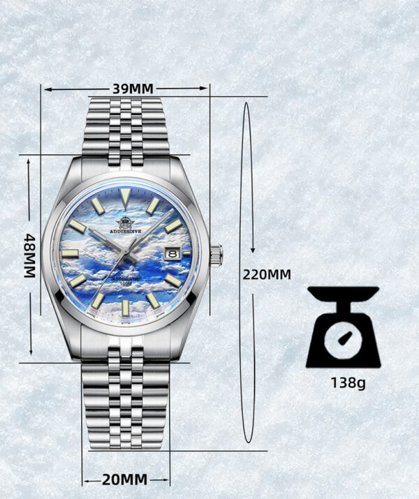 Automatic Mechanical Watch Luminous Men's Watch Waterproof - Image 2