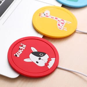 Portable Cup Heating Pads Portable USB Electric Silicone Warm Mat Milk Tea Coffee Keep Warming Cup Pad Mug Warmer Wholesale
