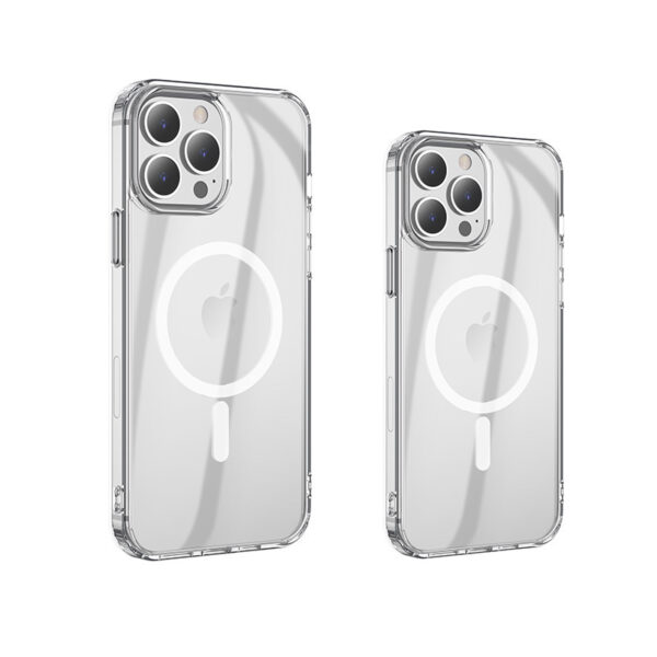 Compatible with Apple, Suitable For Compatible With IPhone13 Mobile Phone Case MagSafe Magnetic Airbag Anti-fall - Image 3