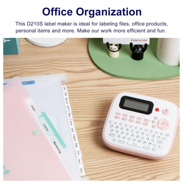 Mini Portable Label Printer Ink-free Bluetooth - Image 2