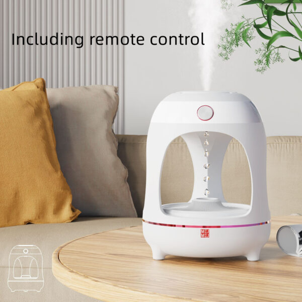 Anti Gravity Levitating Water Drops Humidifier Water Fountain LED Night Light Air Purification Atomization Desk Decorate Lamp - Image 8