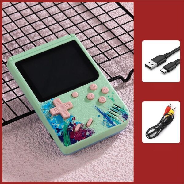 Pocket Handheld Game Console Built-in 500 Classic Game - Image 6