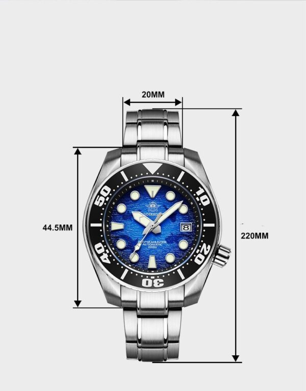 High-grade Watch Men's Waterproof Automatic Machinery - Image 2