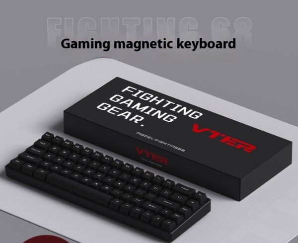 68 Magnetic Axis E-sports Keyboard Low Latency Full Key Hot Plug Mechanical Keyboard - Image 5