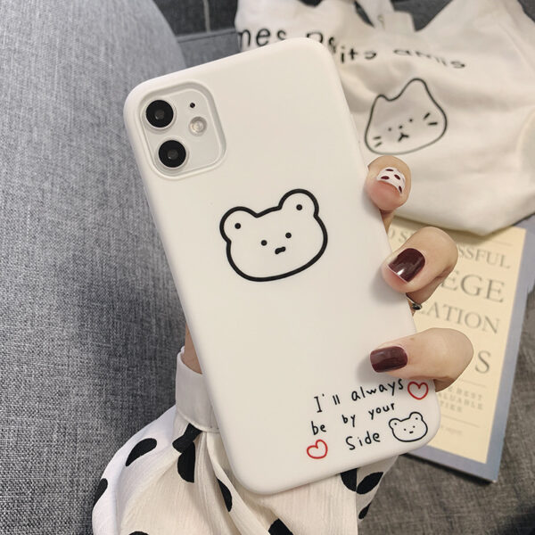 Ins bear 6s mobile phone case pro max all-inclusive soft case - Image 4