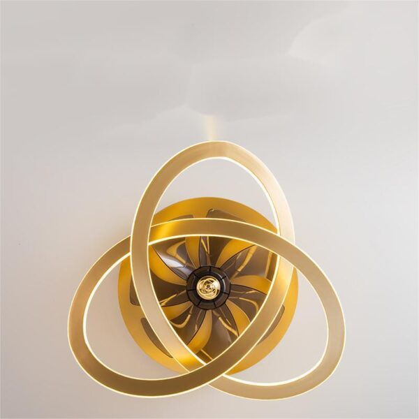 Bedroom Fan Lamp Suction Ceiling Dining Room Modern Simplicity - Image 2