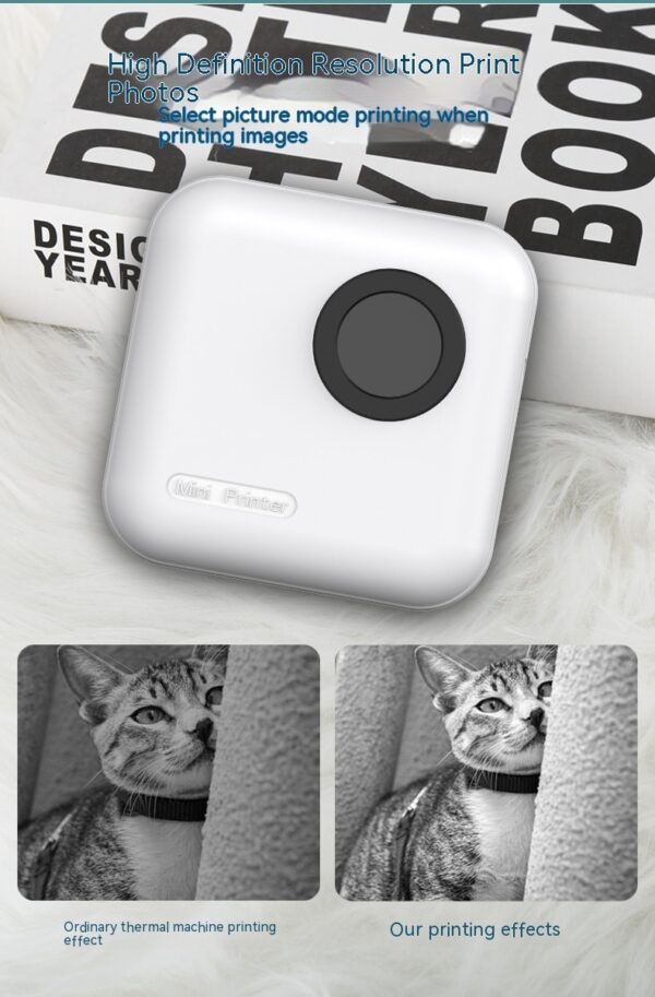Mini Thermal Printer Photo Small Portable - Image 9