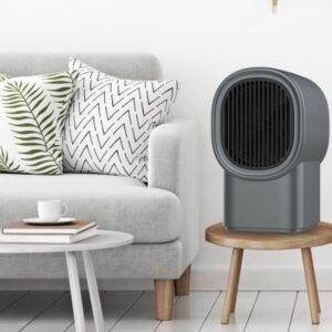 Electric Heater 500W Portable Mini Desktop Warme Heater Fan Winter Warm for Car Home Office Ceramic Fast Heat Handy Super Quiet