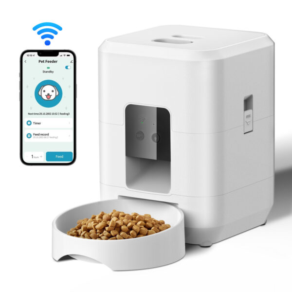 Pet Intelligent Timing Quantitative Remote Automatic Pet Feeder - Image 4