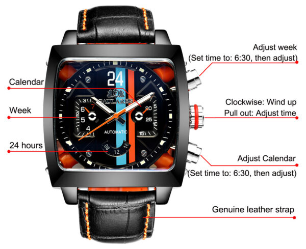 PAULAREIS automatic mechanical watch - Image 5