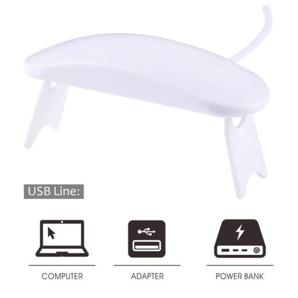 Nail Mini Phototherapy Lamp UVLED Phototherapy Machine - Image 3
