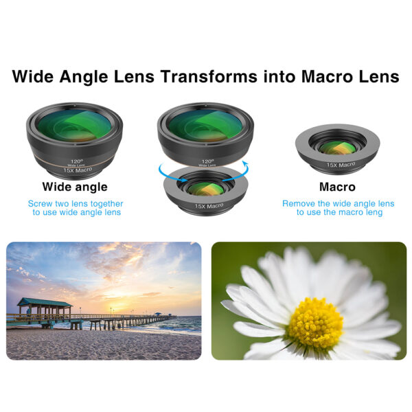 6 in 1 mobile phone lens set - Image 8