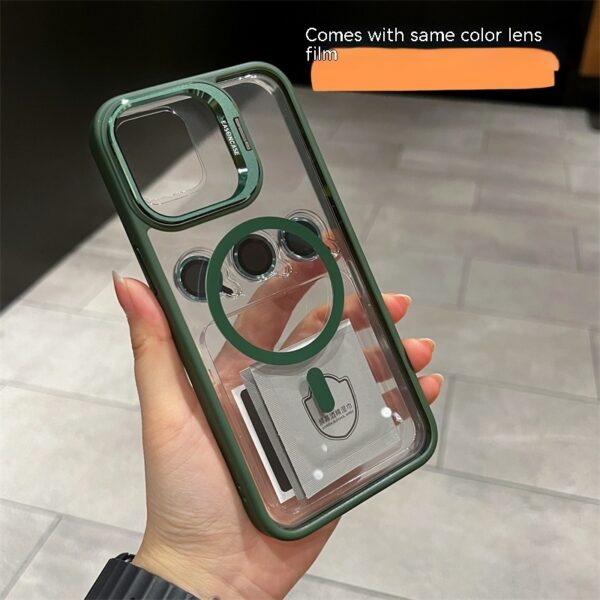 15 Lens Invisible Bracket Phone Case Magnetic Suction - Image 6