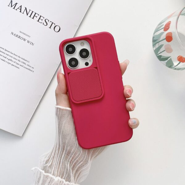 Sliding Window Sliding Cover Silicone Mobile Phone Protective Case - Image 6