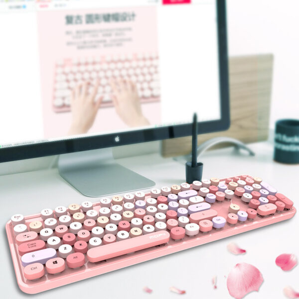 Color lipstick girls punk keyboard - Image 2