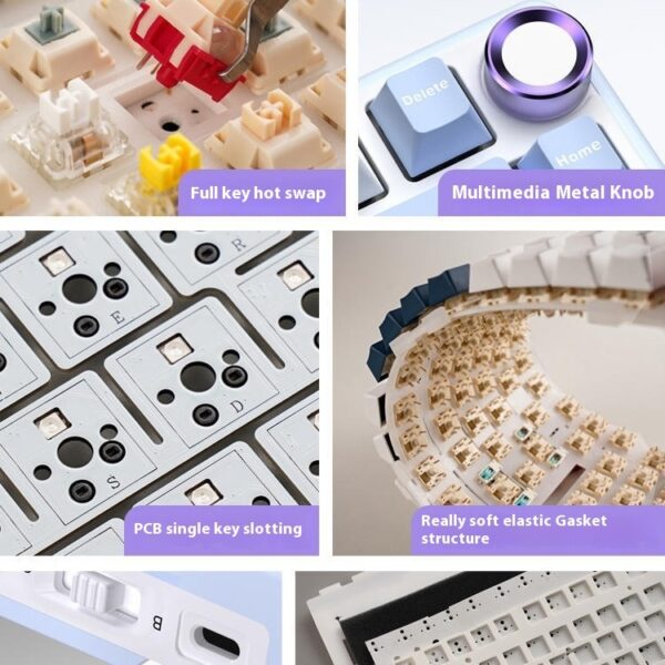Wireless Mechanical Keyboard Bluetooth The Third Mock Examination - Image 5