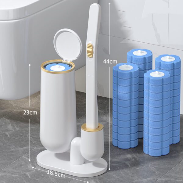 Disposable Toilet Brush No Dead Corner Toilet Brush Disposable Household Toilet - Image 9