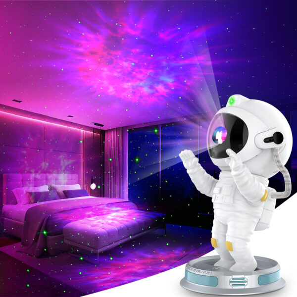 Exit Astronaut Starlight Projection Lamp Northern Lights Projector Small Night Bedroom Starry - Image 8