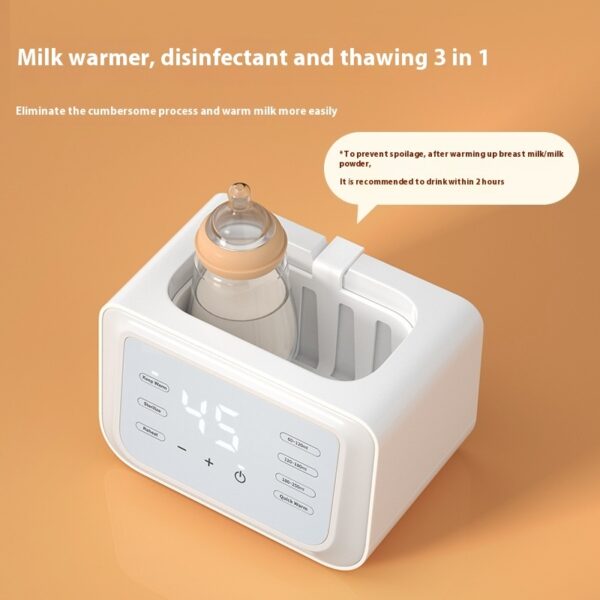 Household Double Bottle Milk Warmer Multi-function Automatic Milk Warmer - Image 3