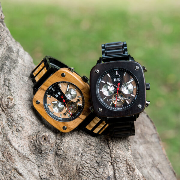 Wooden Mechanical Table Fully Automatic Special-shaped Black Technology Personality - Image 3