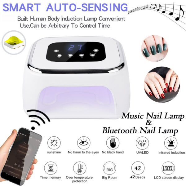 Bluetooth music nail phototherapy machine - Image 3