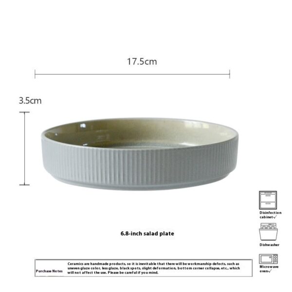 Fruit Ceramic Snack Kitchen Tableware Breakfast Plate - Image 6