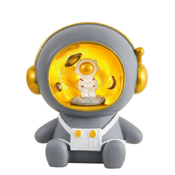 Astronaut Night Light Star Piggy Bank - Image 3
