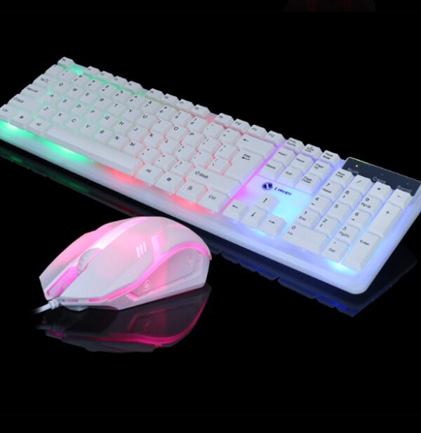 Backlit keyboard and mouse - Image 4