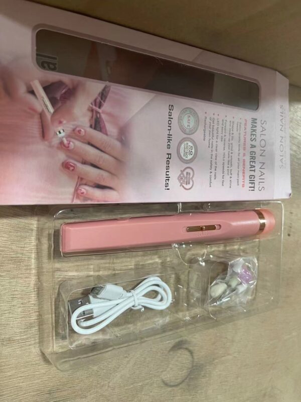 Cross-border Nail Piercing Device Electric Nail Trimmer Five-in-one Nail Polishing Machine Nail File Flawless Nail Polish - Image 9