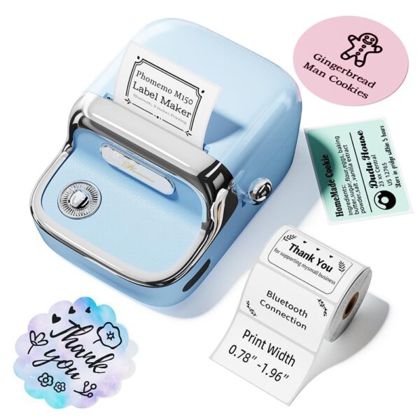 Portable Handheld Bluetooth Barcode Thermal Label Printer - Image 4