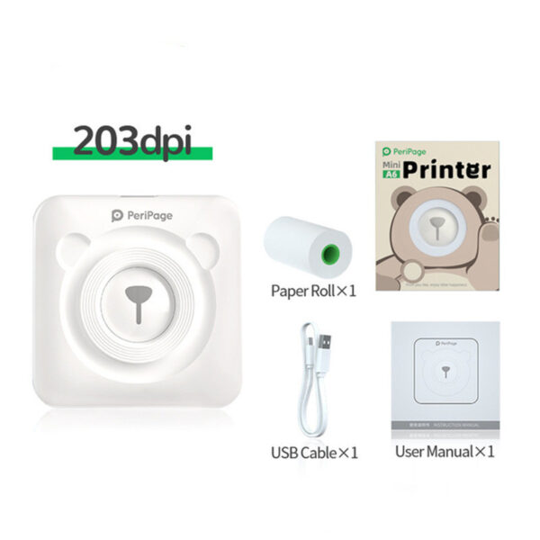 Pocket Wrong Questions Organize Portable Bluetooth Label HD Printer - Image 3